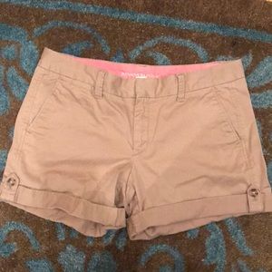 Banana republic khaki shorts
